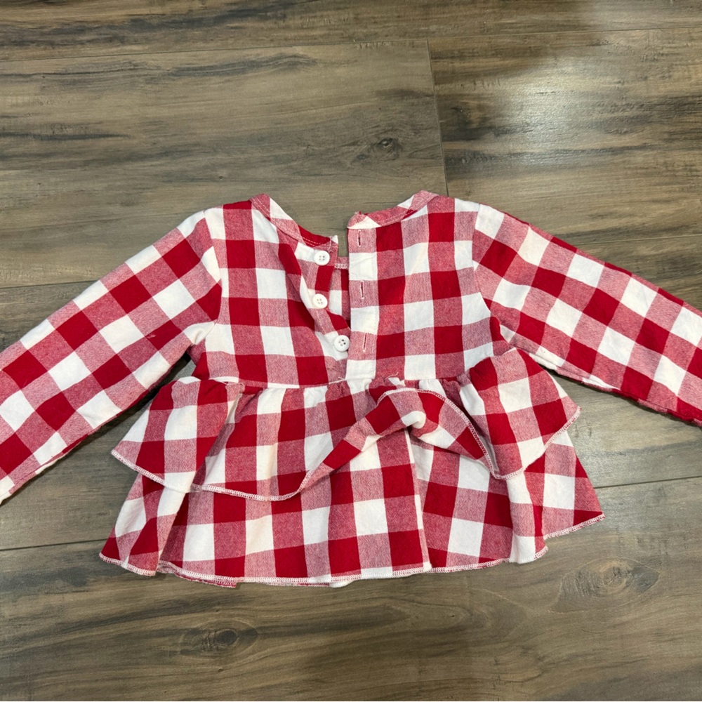 Red and White Checkered Shirt